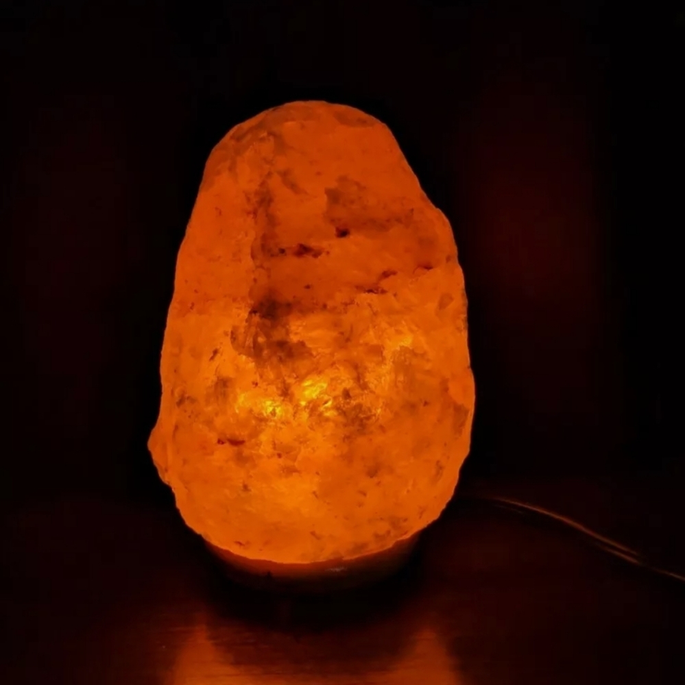 Pink Himalayan lamp